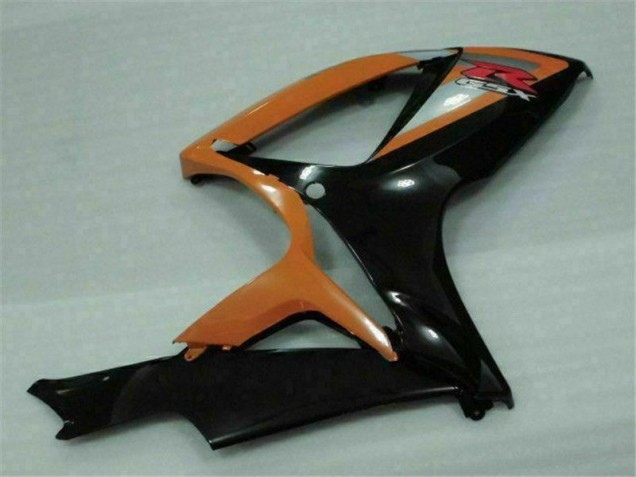 Noir Orange Carénage Moto GSXR 600 / 750 K6 06-07