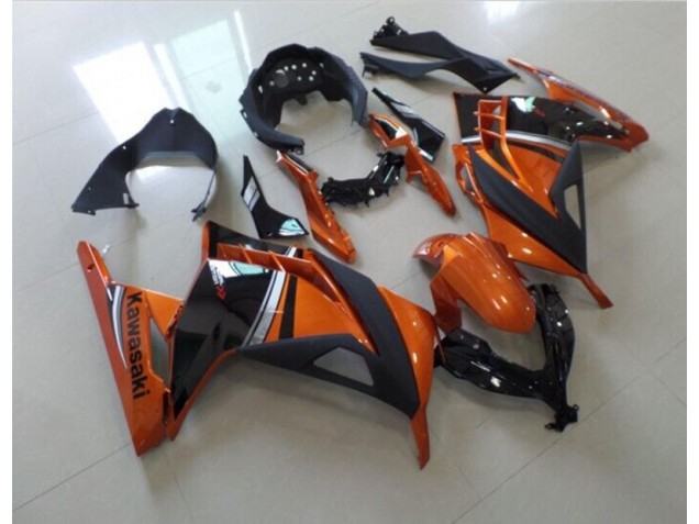 Noir Orange Carénage Moto ZX 300R 13-16