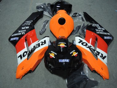 Noir Orange Repsol Carénages Moto CBR 1000 RR 04-05