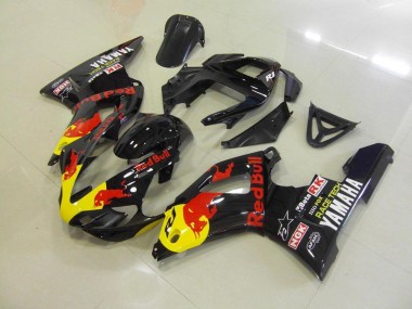 Noir Red Bull Carénage Moto R1 00-01