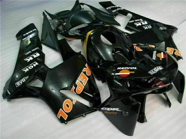 Noir Repsol Carénage Moto CBR 600 RR 05-06 Noir Repsol Carénage Moto CBR 600 RR 05-06