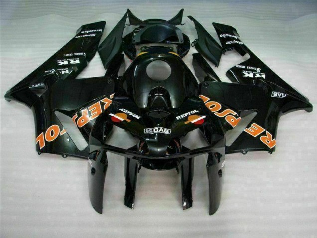 Noir Repsol Carénage Moto CBR 600 RR 05-06 Noir Repsol Carénage Moto CBR 600 RR 05-06
