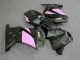 Noir Rose Ninja Carénage Moto EX250 08-12