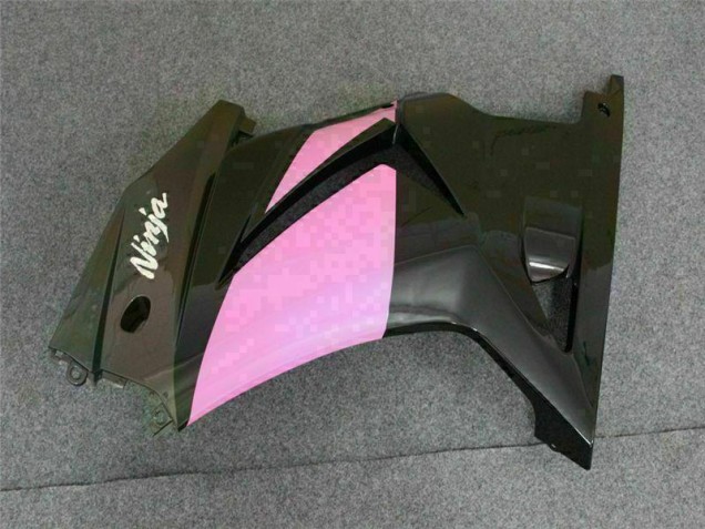 Noir Rose Ninja Carénage Moto EX250 08-12