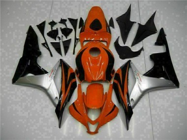 Noir Rouge Argent Carénage Moto CBR 600 RR 07-08