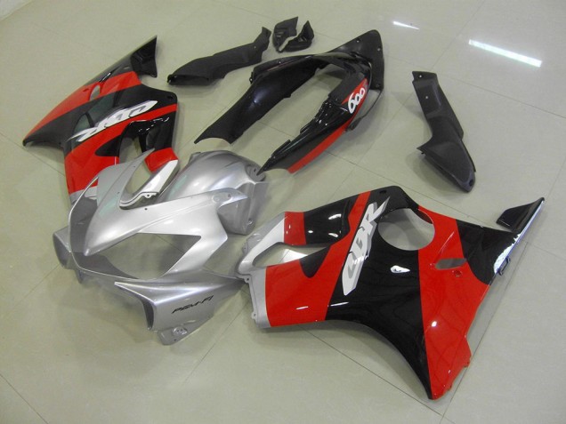 Noir Rouge Argent Carénages Moto CBR 600 F4i 04-07