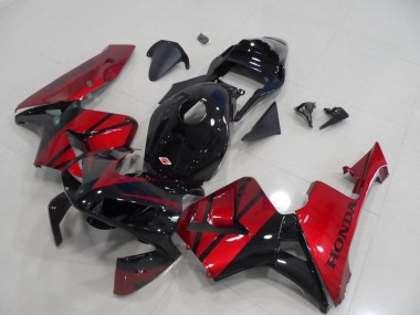Noir Rouge Bonbon Carénage Moto CBR 600 RR 03-04