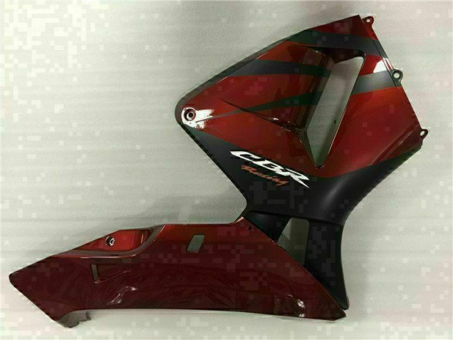 Noir Rouge Carénage Moto CBR 600 RR 03-04 Noir Rouge Carénage Moto CBR 600 RR 03-04