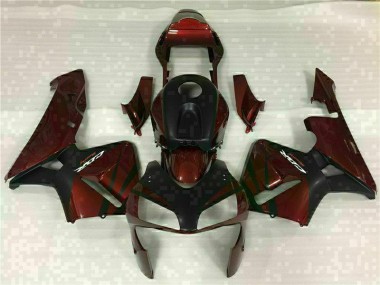 Noir Rouge Carénage Moto CBR 600 RR 03-04