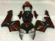 Noir Rouge Carénage Moto CBR 600 RR 03-04 Noir Rouge Carénage Moto CBR 600 RR 03-04