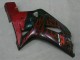 Noir Rouge Carénage Moto GSXR 600 / 750 K1 K2 K3 01-03