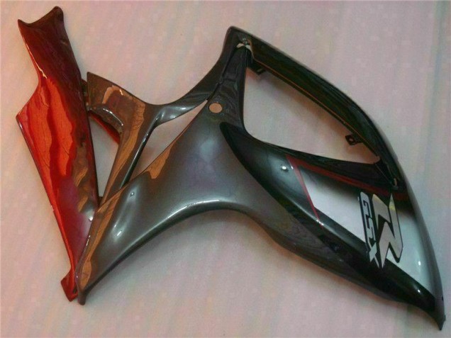 Noir Rouge Carénage Moto GSXR 600 / 750 K6 06-07 Noir Rouge Carénage Moto GSXR 600 / 750 K6 06-07