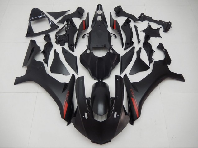 Noir Rouge Carénage Moto R1 15-19
