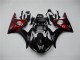 Noir Rouge Carénage Moto R6 03-05