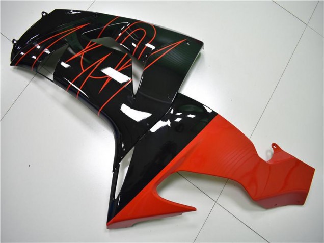 Noir Rouge Carénage Moto ZX10R 06-07 Noir Rouge Carénage Moto ZX10R 06-07