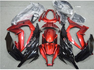 Noir Rouge Carénage Moto ZX10R 11-15