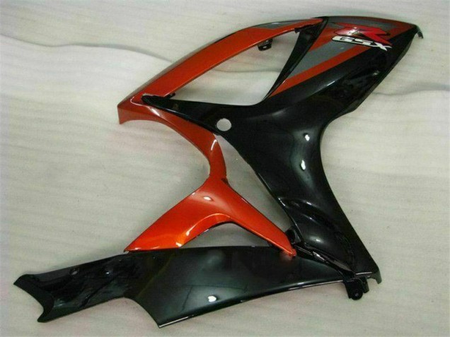 Noir Rouge Carénages Moto GSXR 600 / 750 K6 06-07