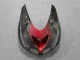 Noir Rouge Carénages Moto ZX14R ZZR 1400 06-11 Noir Rouge Carénages Moto ZX14R ZZR 1400 06-11