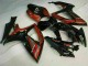 Noir Rouge Carrosserie Moto GSXR 600 / 750 K6 06-07 Noir Rouge Carrosserie Moto GSXR 600 / 750 K6 06-07