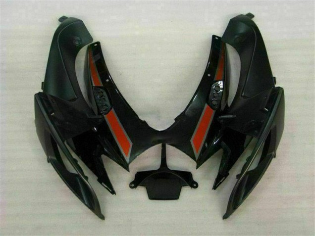 Noir Rouge Carrosserie Moto GSXR 600 / 750 K6 06-07 Noir Rouge Carrosserie Moto GSXR 600 / 750 K6 06-07