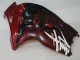 Noir Rouge Flamme Carénage Moto GSXR 1300 Hayabusa 96-07 Noir Rouge Flamme Carénage Moto GSXR 1300 Hayabusa 96-07