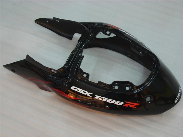 Noir Rouge Flamme Carénage Moto GSXR 1300 Hayabusa 96-07 Noir Rouge Flamme Carénage Moto GSXR 1300 Hayabusa 96-07