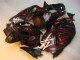 Noir Rouge Flamme Carénage Moto GSXR 1300 Hayabusa 96-07 Noir Rouge Flamme Carénage Moto GSXR 1300 Hayabusa 96-07