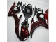 Noir Rouge Flamme Carénage Moto R6 03-05