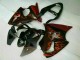 Noir Rouge Flamme Carénage Moto ZX6R 00-02 Noir Rouge Flamme Carénage Moto ZX6R 00-02