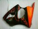 Noir Rouge Flamme Carénage Moto ZX6R 00-02 Noir Rouge Flamme Carénage Moto ZX6R 00-02