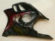 Noir Rouge Flamme Carénages Moto CBR 600 F3 95-98 Noir Rouge Flamme Carénages Moto CBR 600 F3 95-98