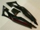 Noir Rouge Flamme Carénages Moto CBR 600 F3 95-98 Noir Rouge Flamme Carénages Moto CBR 600 F3 95-98
