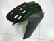 Noir Rouge Flamme Carénages Moto ZX10R 06-07