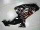 Noir Rouge Flamme Carénages Moto ZX10R 06-07