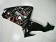 Noir Rouge Flamme Carénages Moto ZX10R 06-07