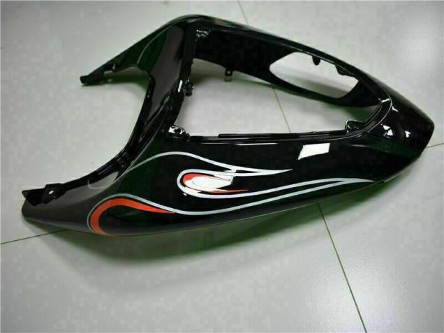 Noir Rouge Flamme Carénages Moto ZX10R 06-07