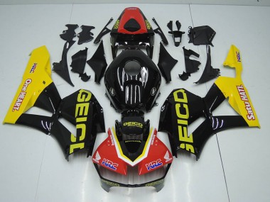 Noir Rouge HRC Carénage Moto CBR 1000 RR 12-16