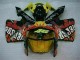 Noir Rouge Jaune 46 Carénage Moto CBR 600 RR 05-06 Noir Rouge Jaune 46 Carénage Moto CBR 600 RR 05-06