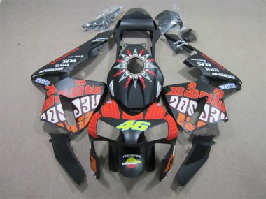 Noir Rouge Repsol 46 Carénage Moto CBR 600 RR 03-04