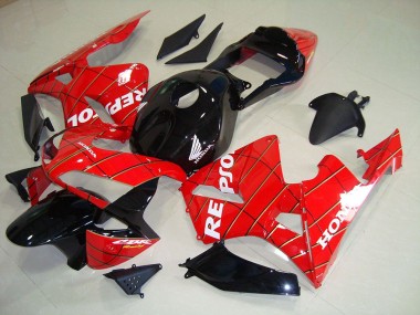 Noir Spider Man Repsol Carénage Moto CBR 600 RR 03-04