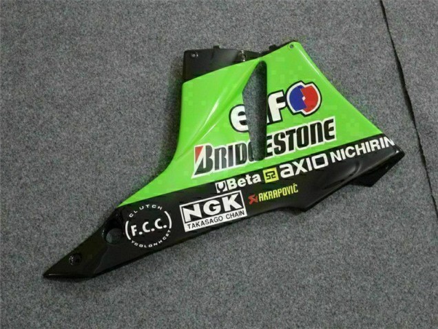 Noir Vert 3M Touch4 Carénage Moto ZX6R 09-12 Noir Vert 3M Touch4 Carénage Moto ZX6R 09-12