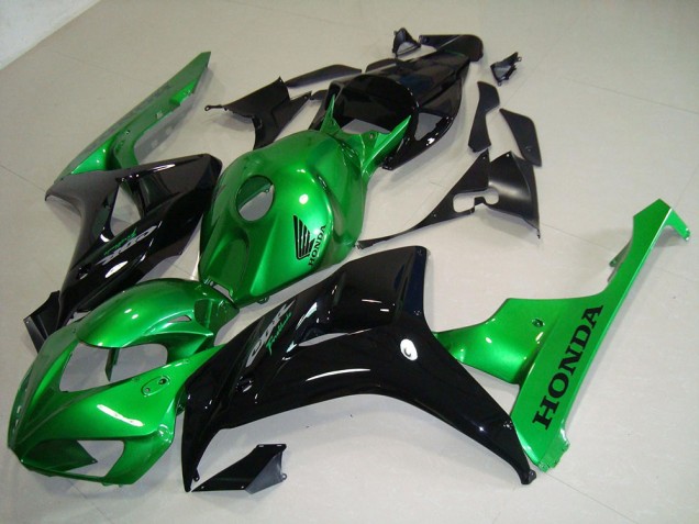 Noir Vert Carénage Moto CBR 1000 RR 06-07