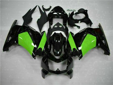 Noir Vert Carénage Moto EX250 08-12