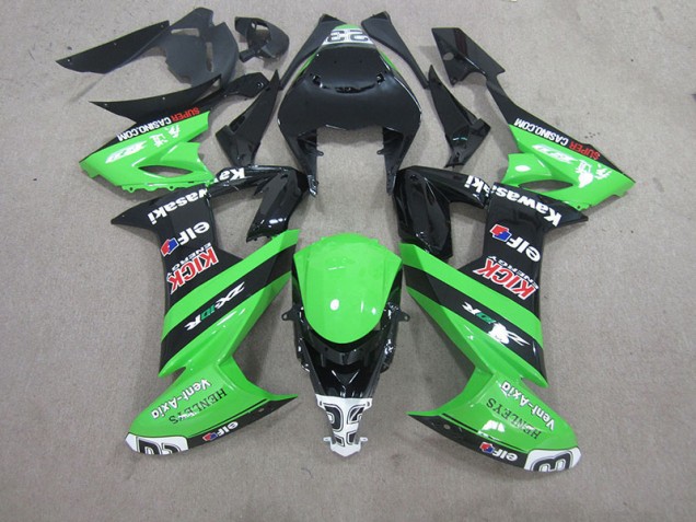 Noir Vert Carénage Moto ZX10R 08-10
