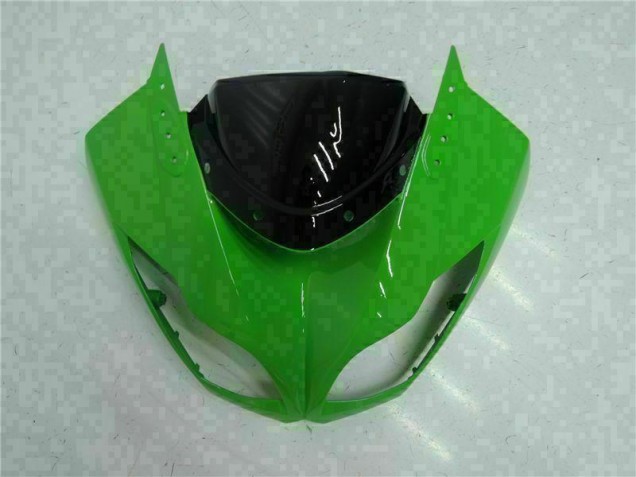 Noir Vert Carénage Moto ZX6R 09-12 Noir Vert Carénage Moto ZX6R 09-12