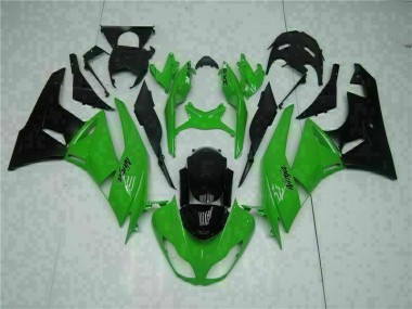 Noir Vert Carénage Moto ZX6R 09-12
