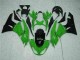 Noir Vert Carénage Moto ZX6R 09-12 Noir Vert Carénage Moto ZX6R 09-12