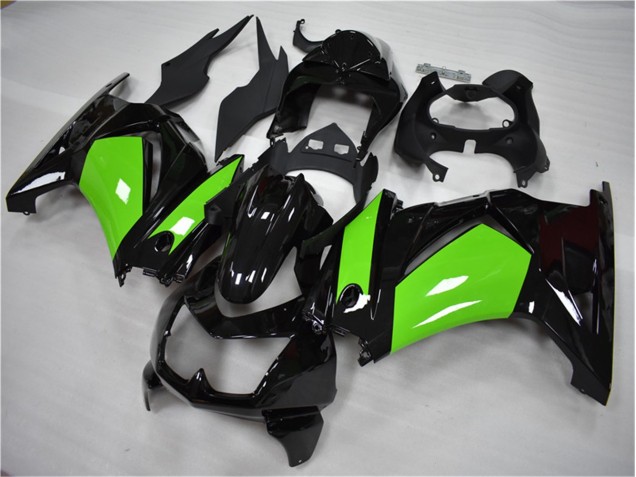 Noir Vert Carénages Moto EX250 08-12