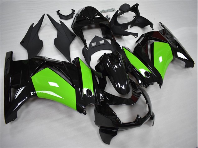 Noir Vert Carénages Moto EX250 08-12