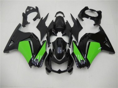 Noir Vert Carénages Moto EX250 08-12